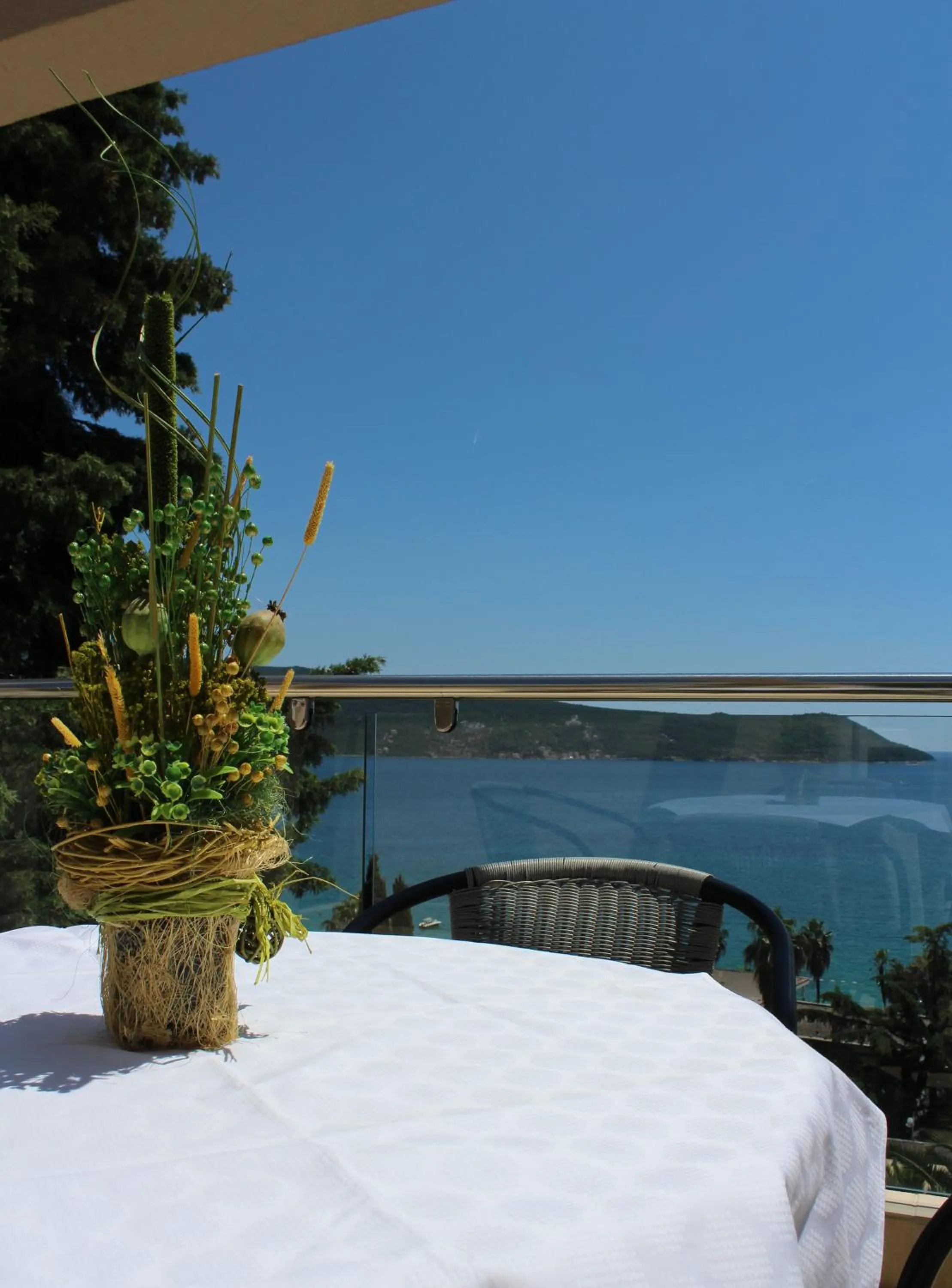 Sea view in Swiss Residence Montenegro