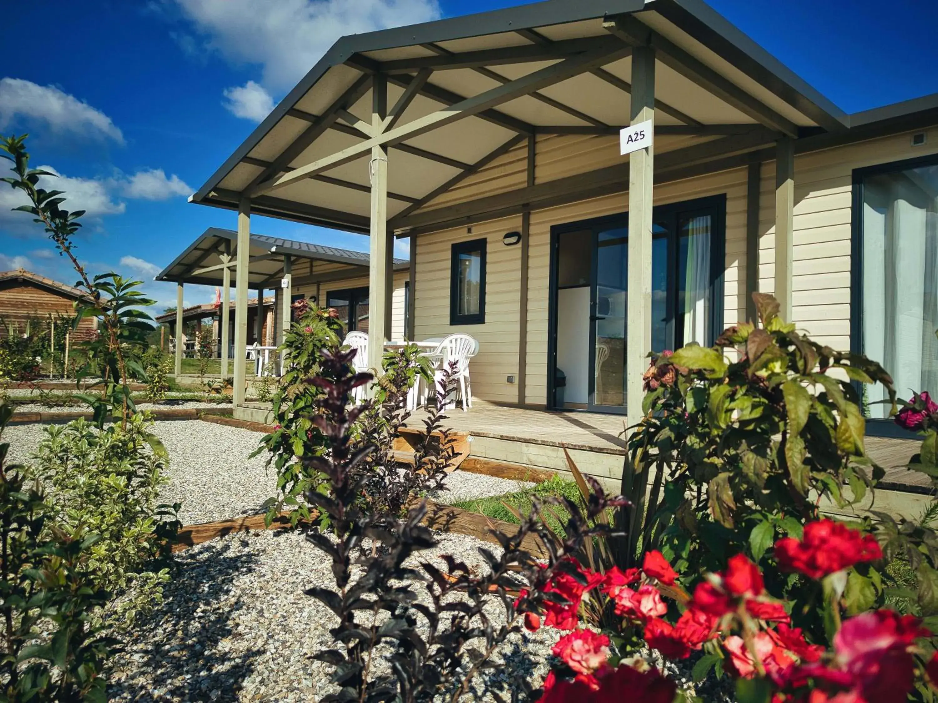 Three-Bedroom Lodge with Spa Access in Lodge Hôtel & Spa Les Voiles du Grand Large Three-Bedroom Lodge with Spa Access in Lodge Hôtel & Spa Les Voiles du Grand Large