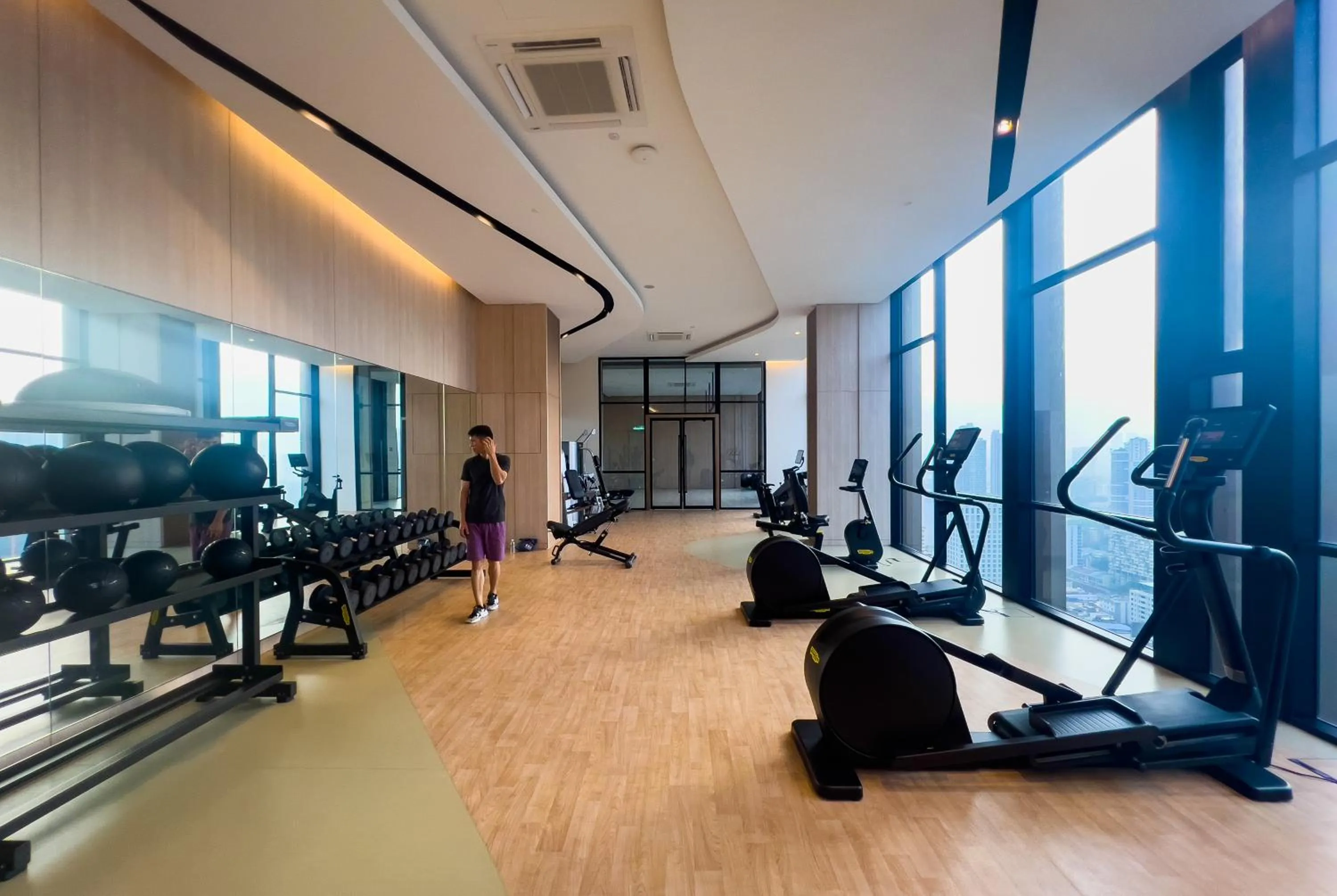Fitness centre/facilities in Axon Residence KLCC - JD HOME