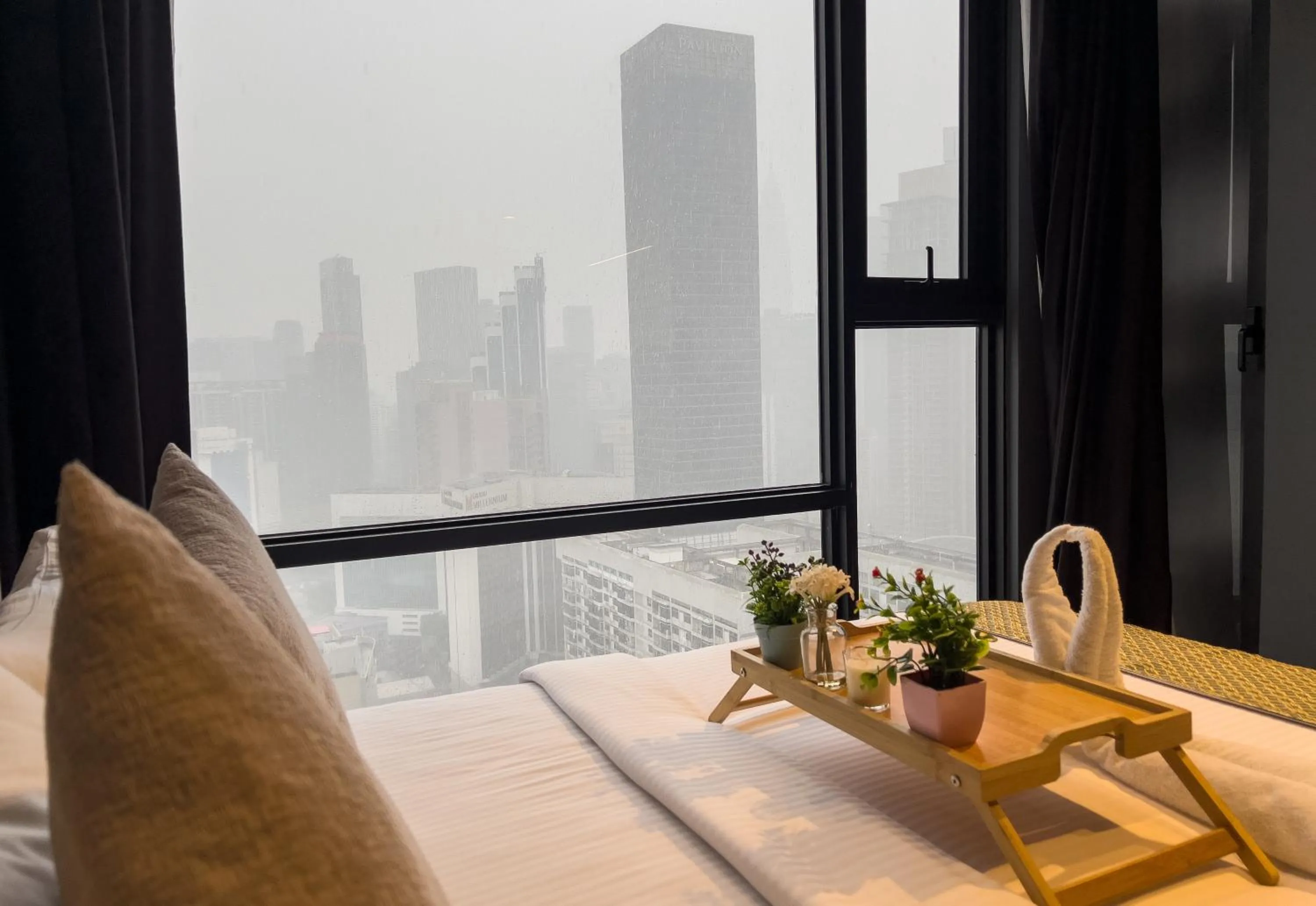 Bedroom, Bed in Axon Residence KLCC - JD HOME