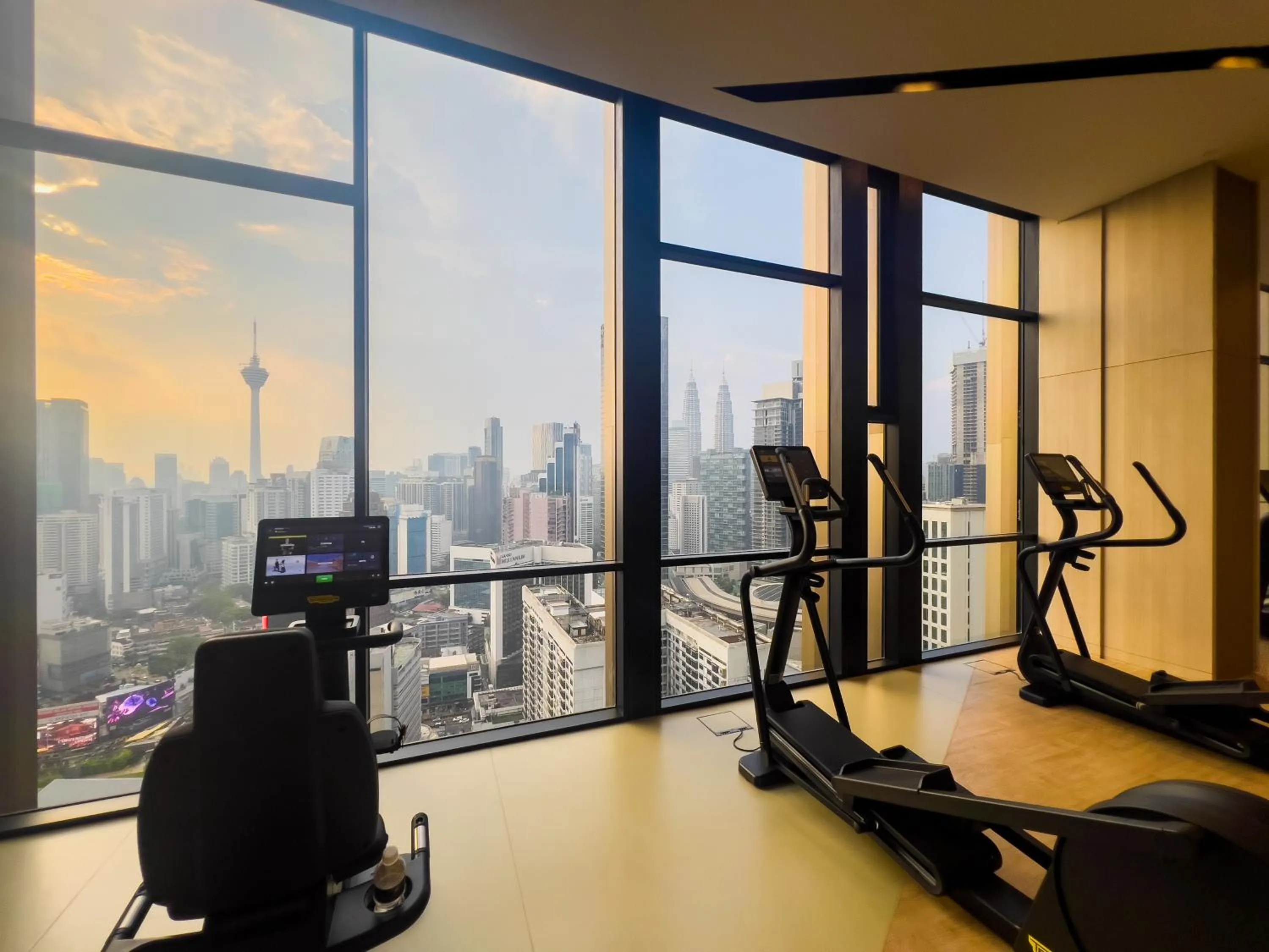 Fitness centre/facilities in Axon Residence KLCC - JD HOME