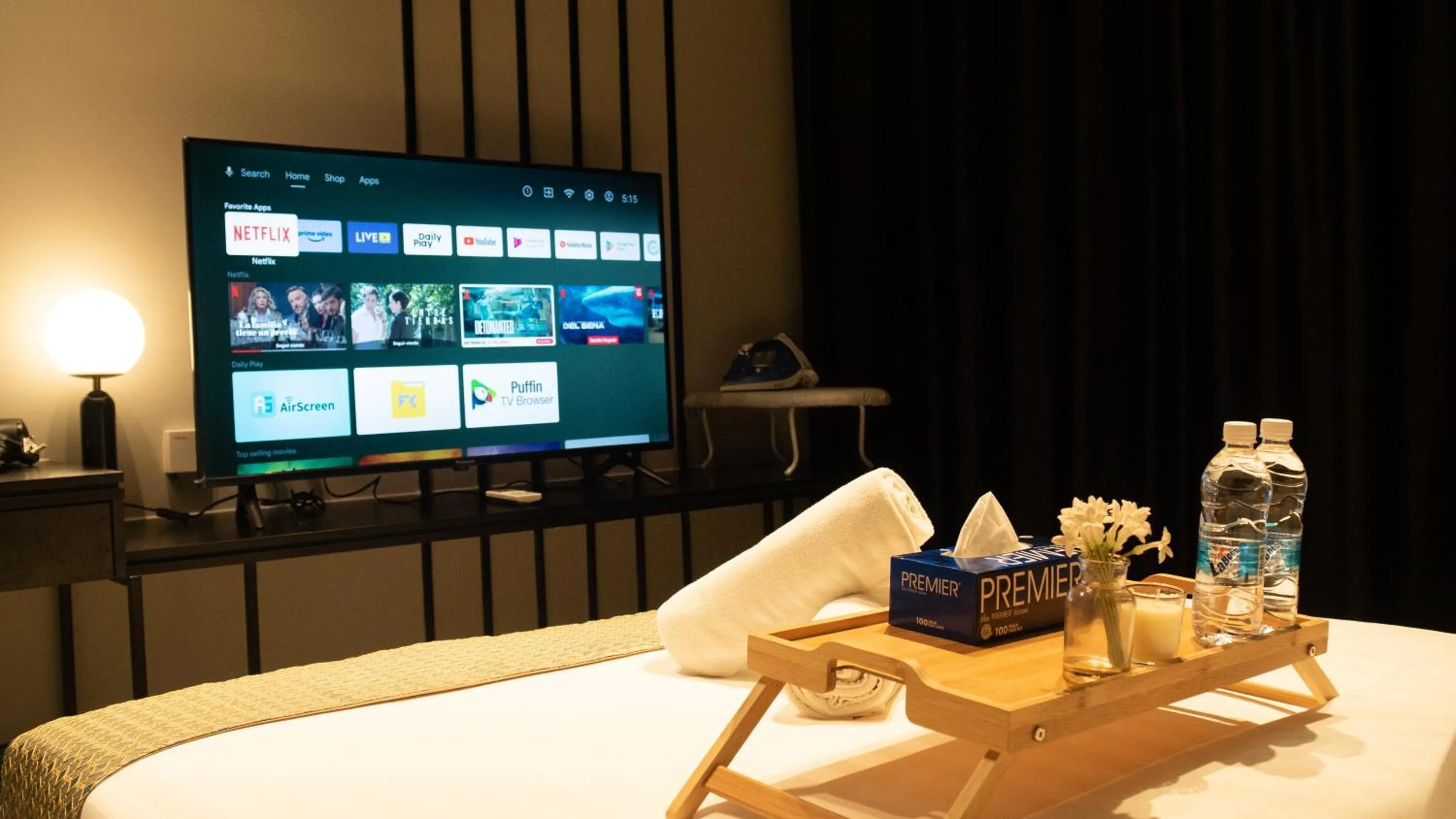 Communal lounge/ TV room in Axon Residence KLCC - JD HOME