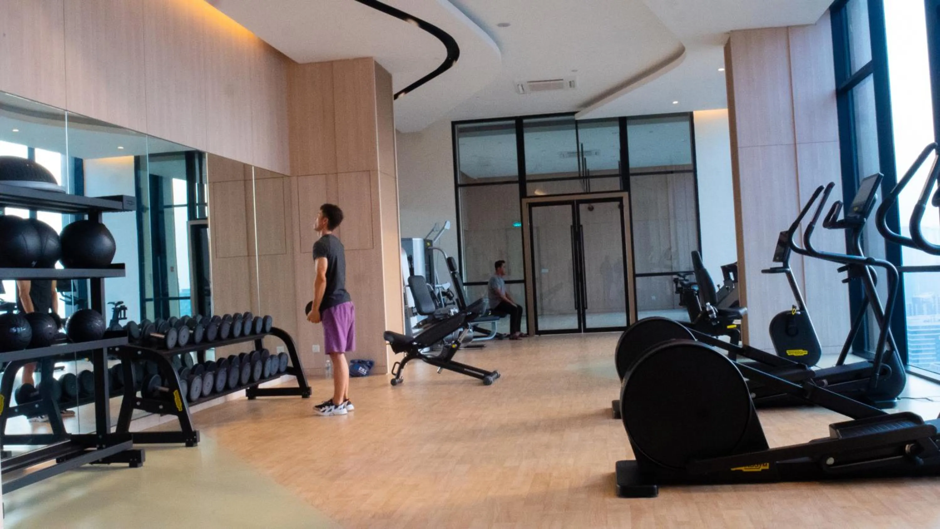 Fitness centre/facilities in Axon Residence KLCC - JD HOME