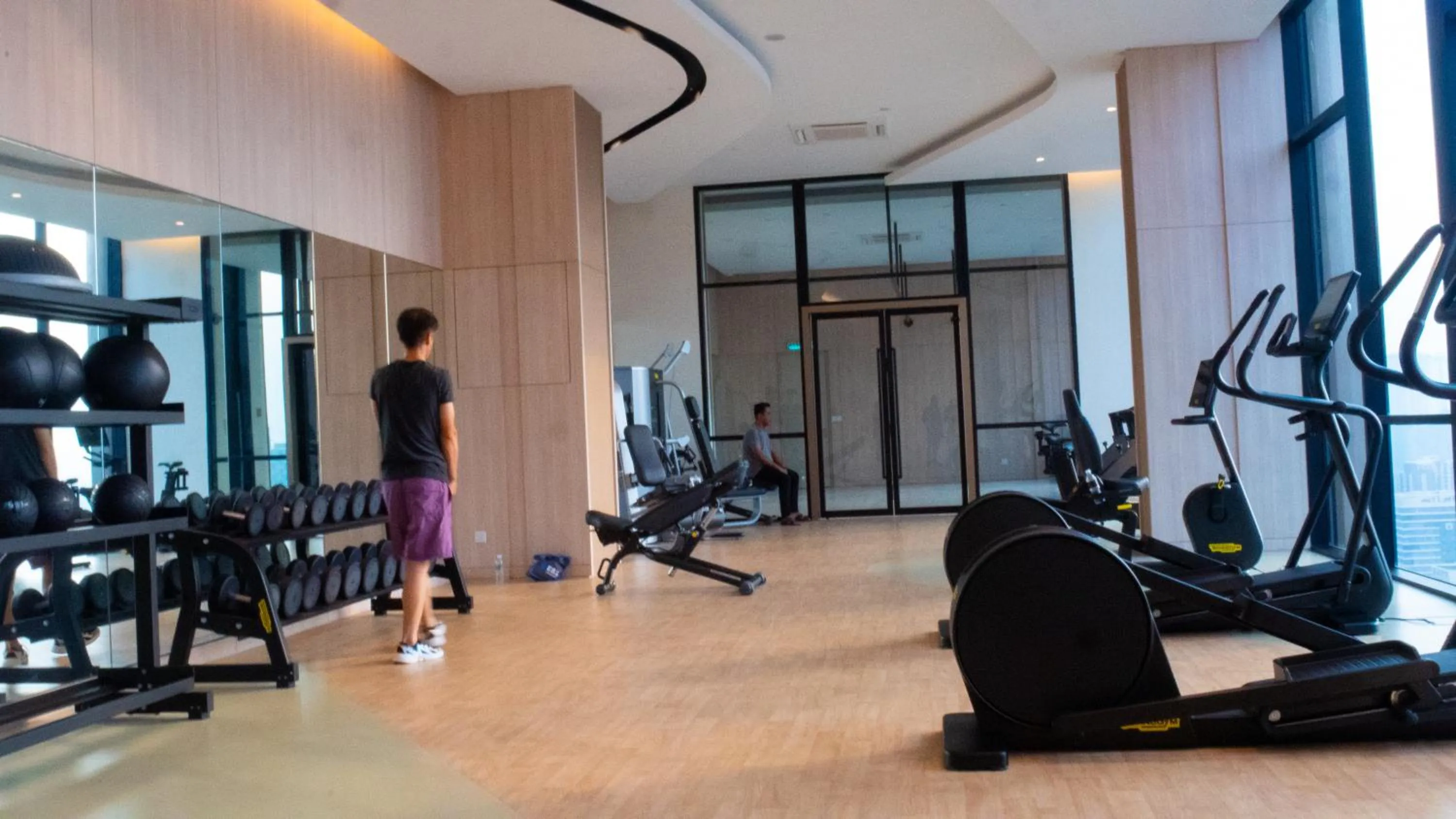 Fitness centre/facilities in Axon Residence KLCC - JD HOME