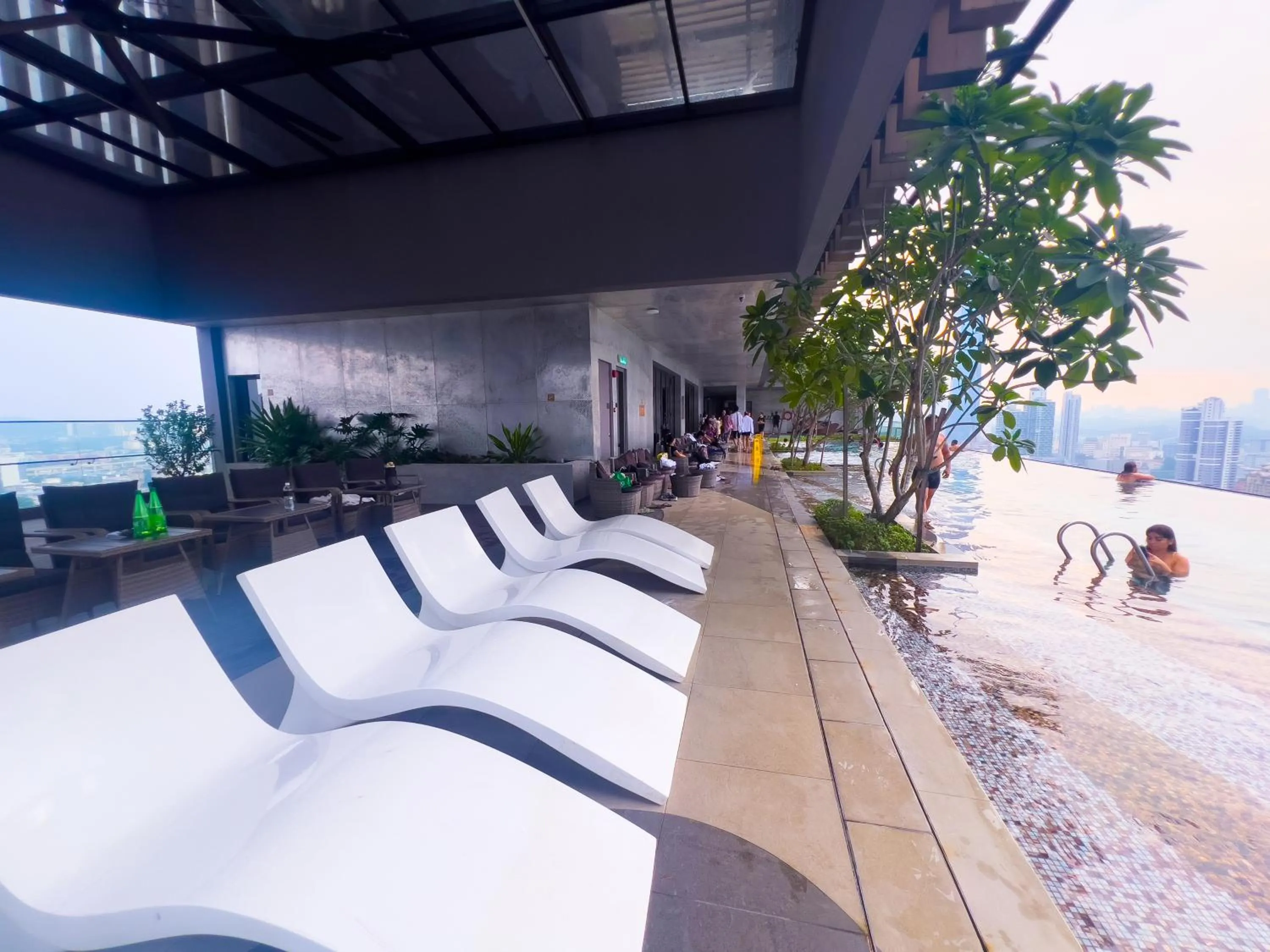 Pool view in Axon Residence KLCC - JD HOME