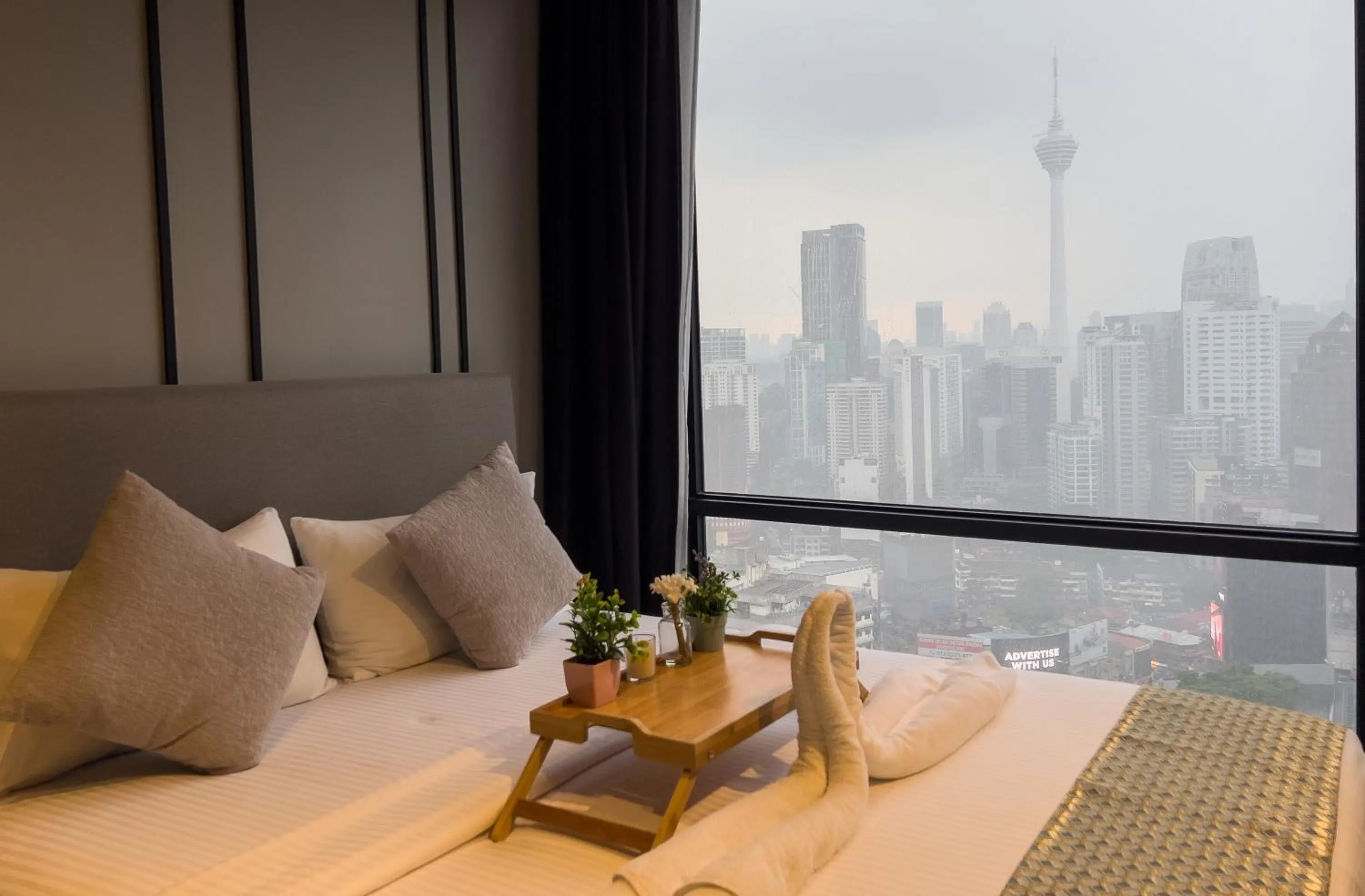 Bedroom, Bed in Axon Residence KLCC - JD HOME