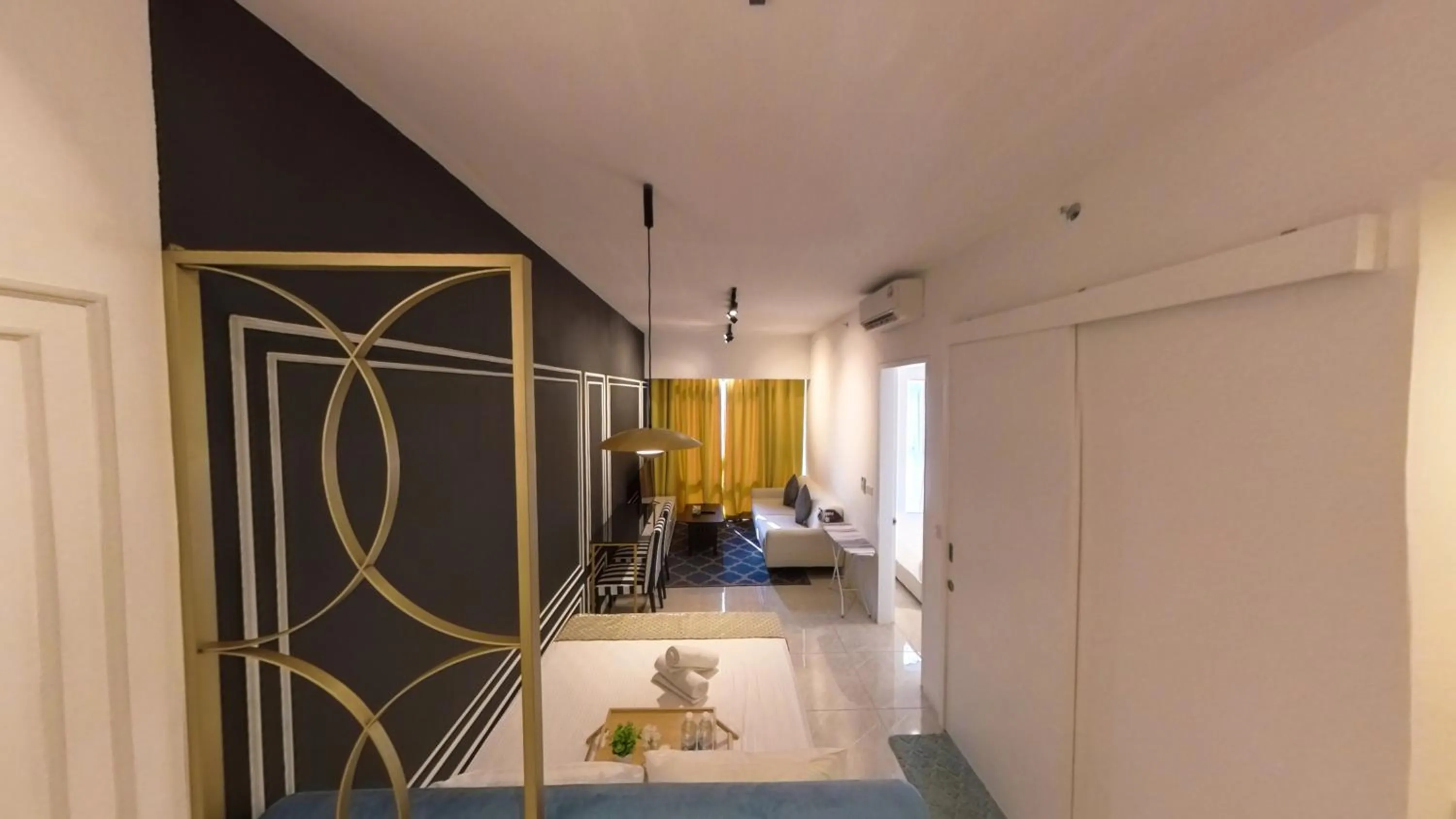 Living room in Axon Residence KLCC - JD HOME