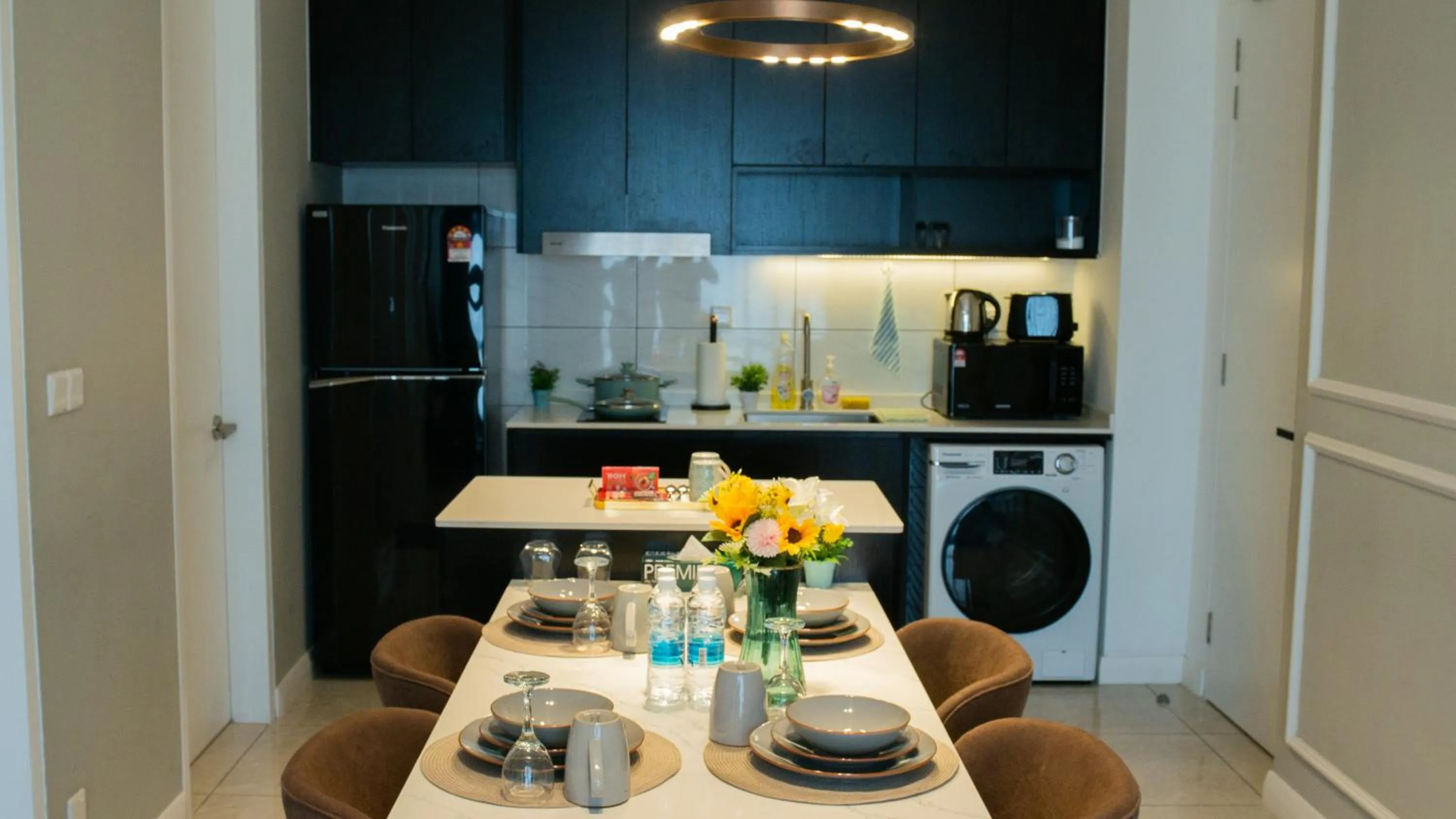 Kitchen or kitchenette in Axon Residence KLCC - JD HOME