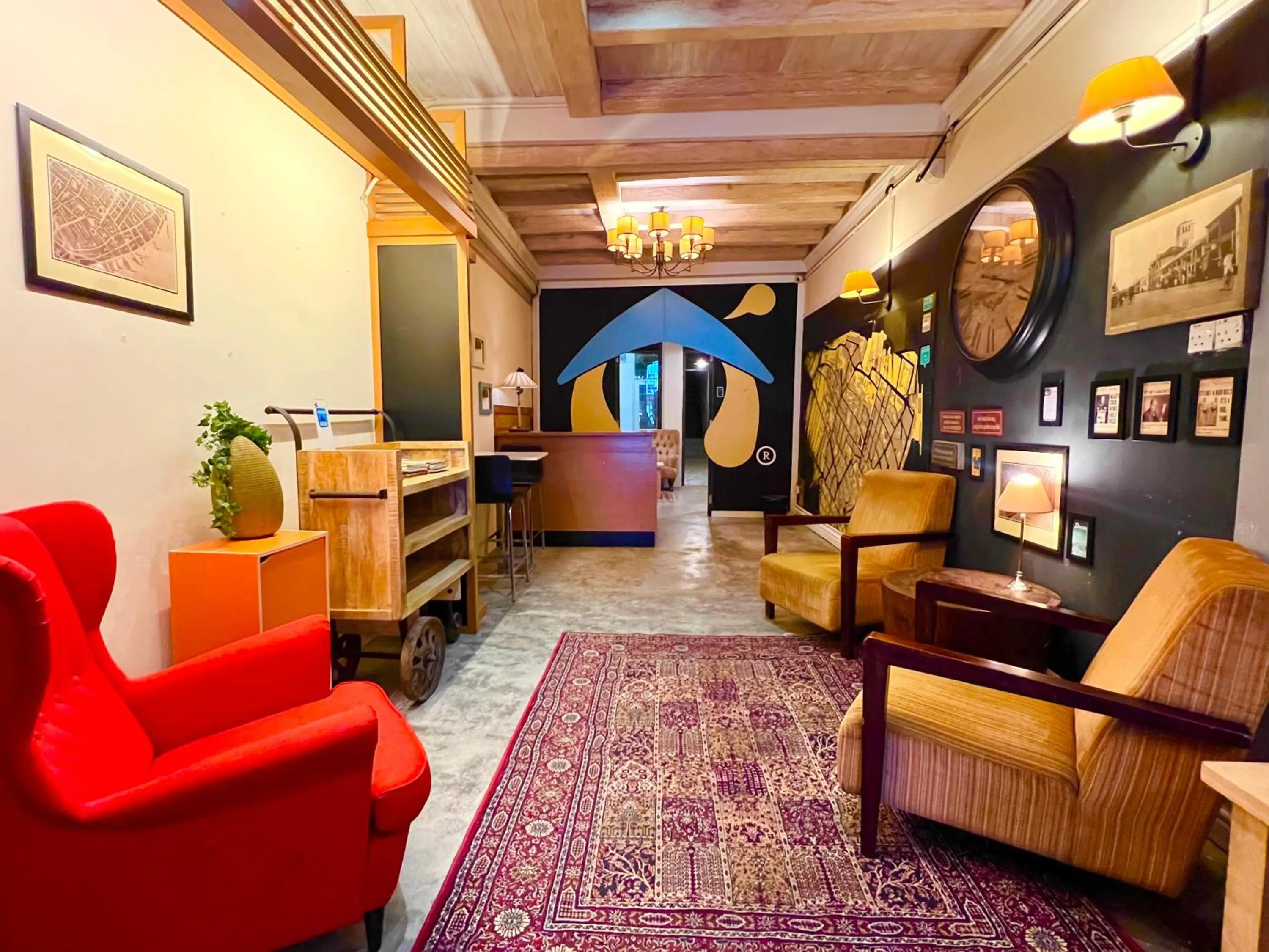 Lobby or reception in Heritage Hideaway Retreat