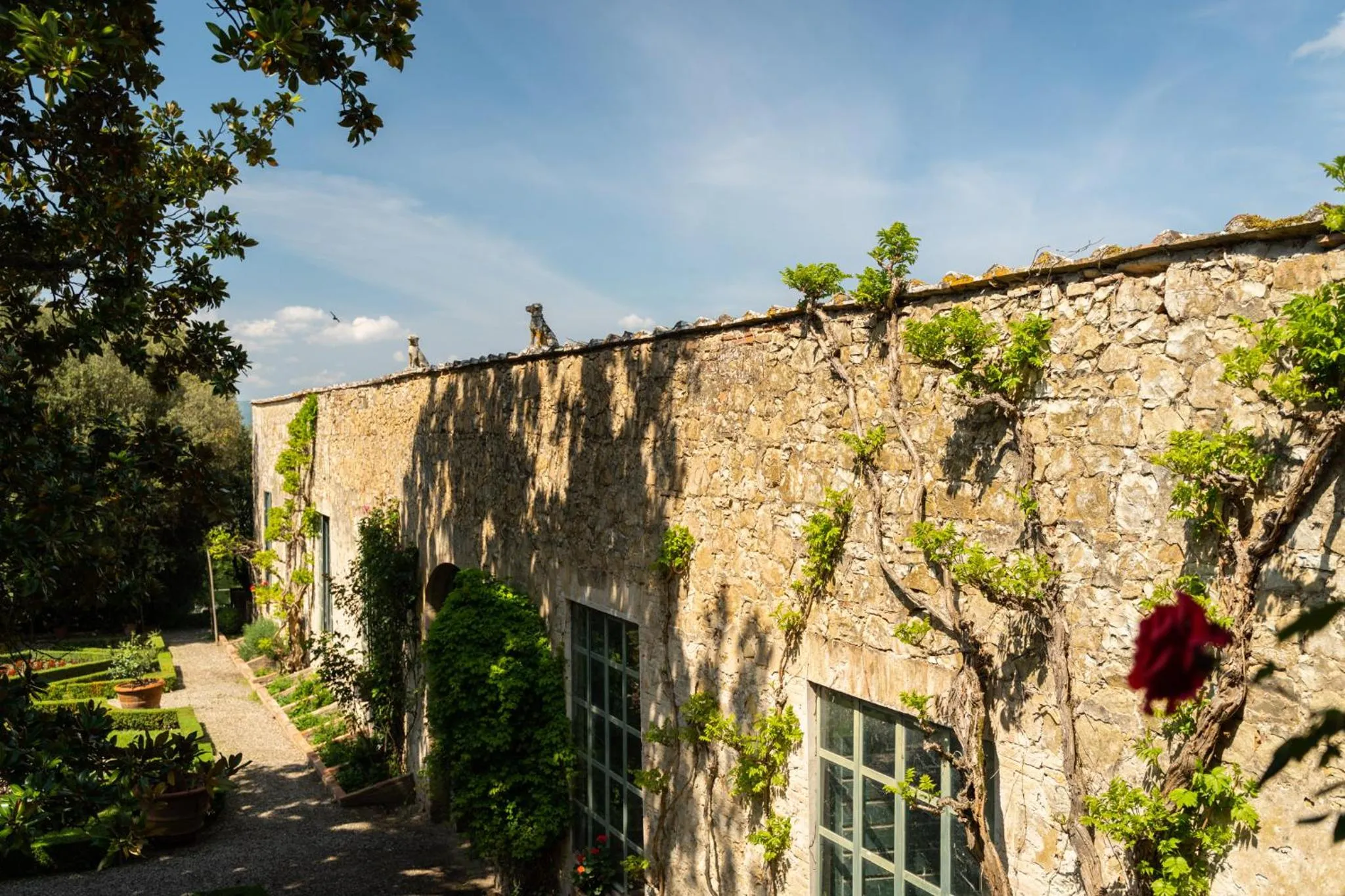 Garden view in Certosa di Pontignano Residenza d'Epoca - Place of Charme
