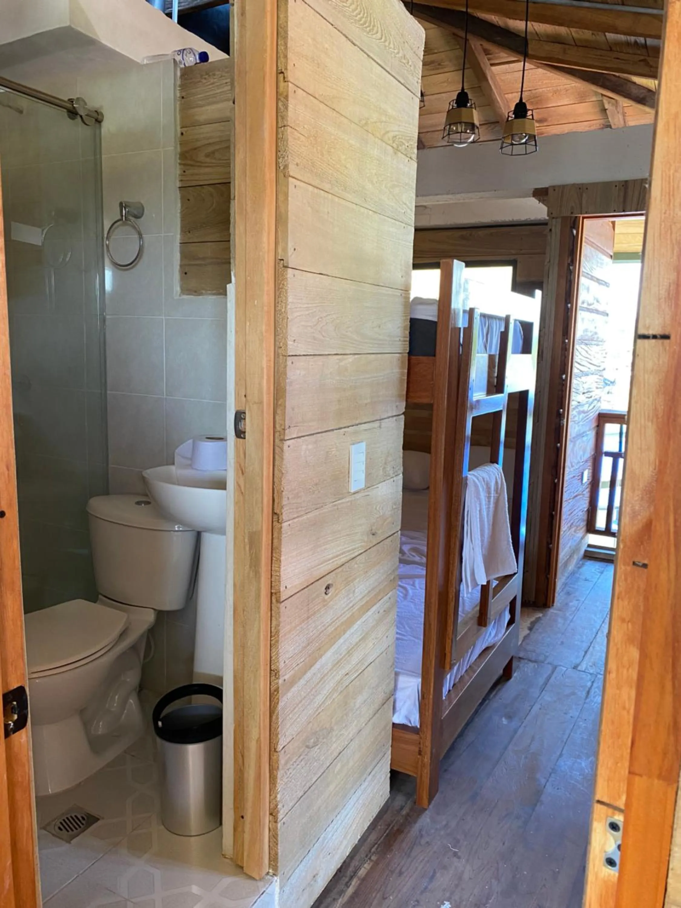 Shower in Petra Hotel