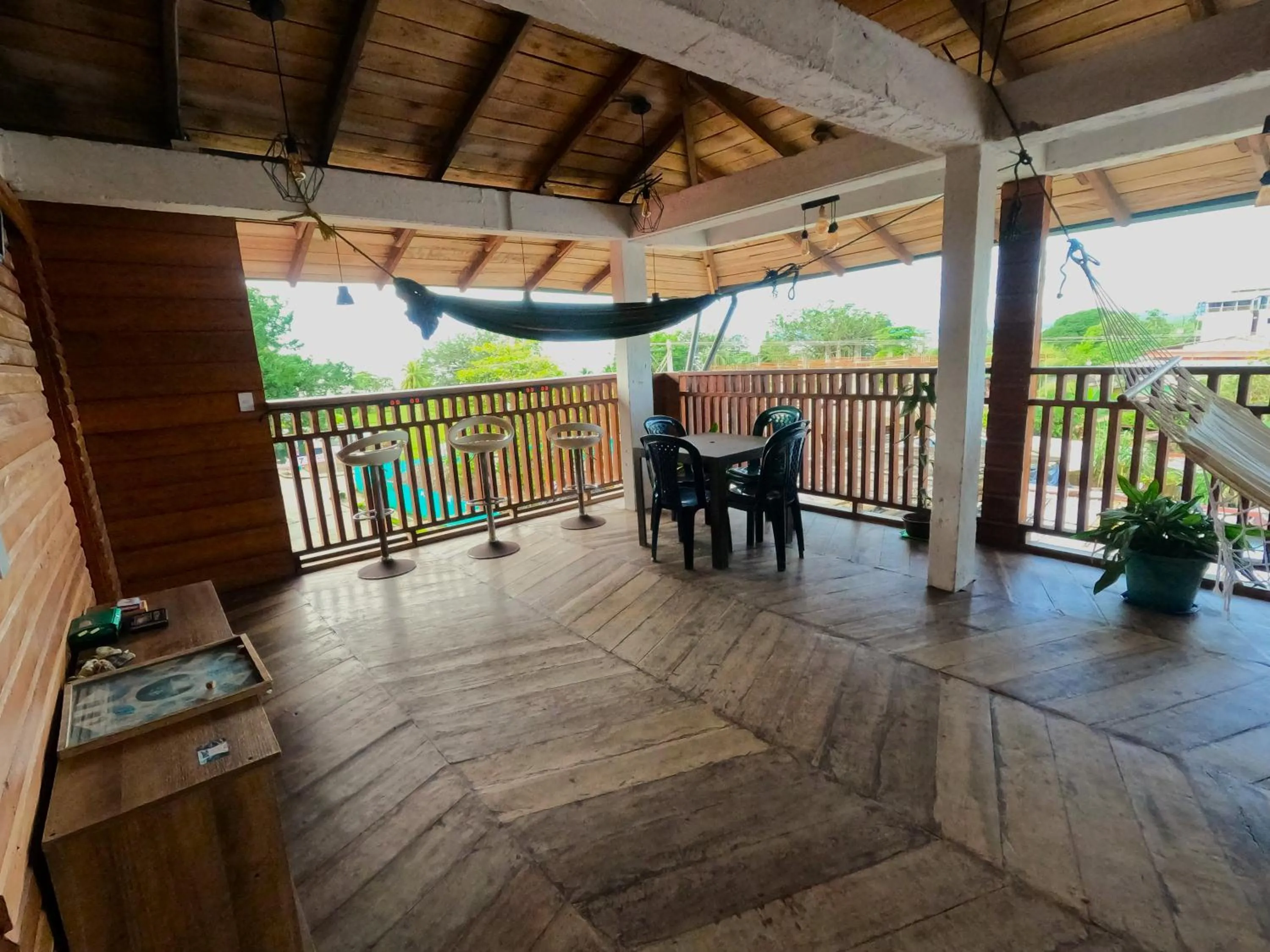 Patio in Petra Hotel