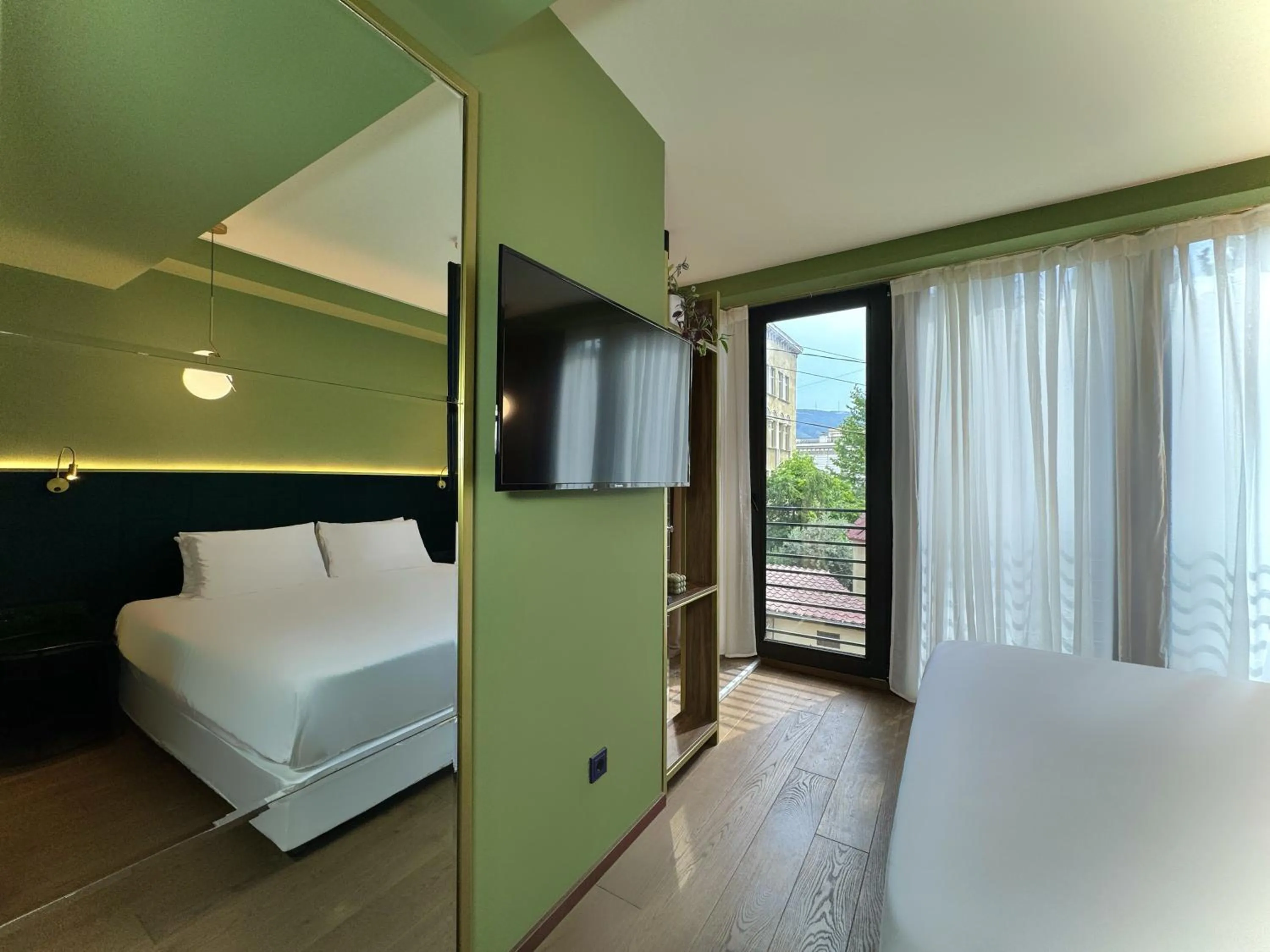 TV and multimedia, Bed in Design Hotel & Private Spa - Tbilisi Edition