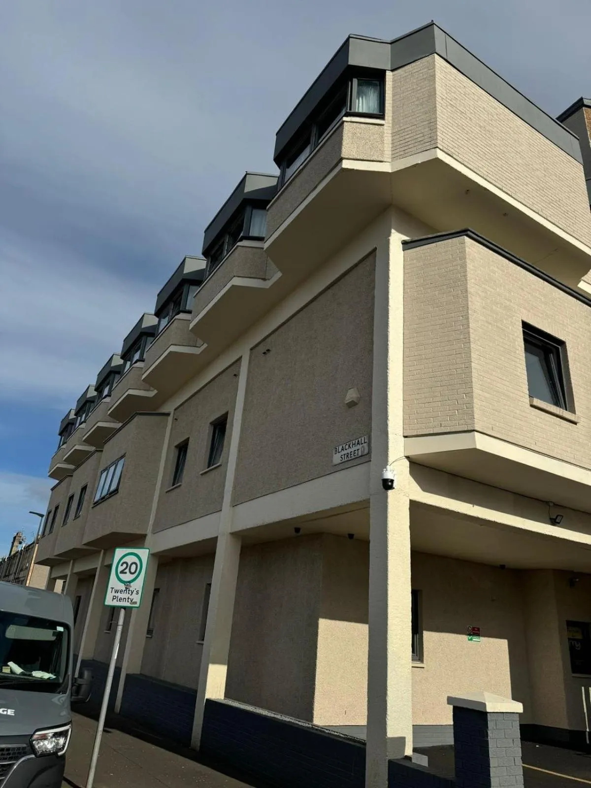 Property building in My Motel Glasgow Airport