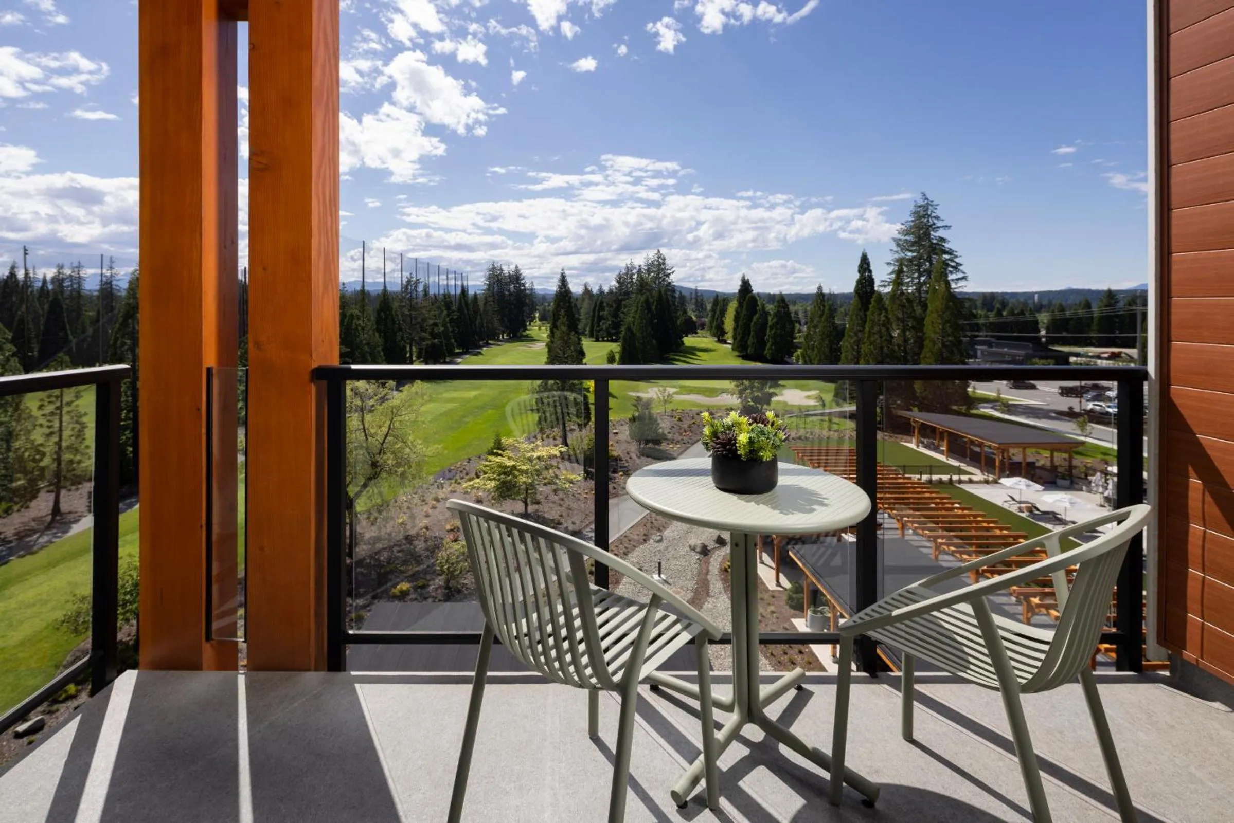 Patio in Naturally Pacific Resort