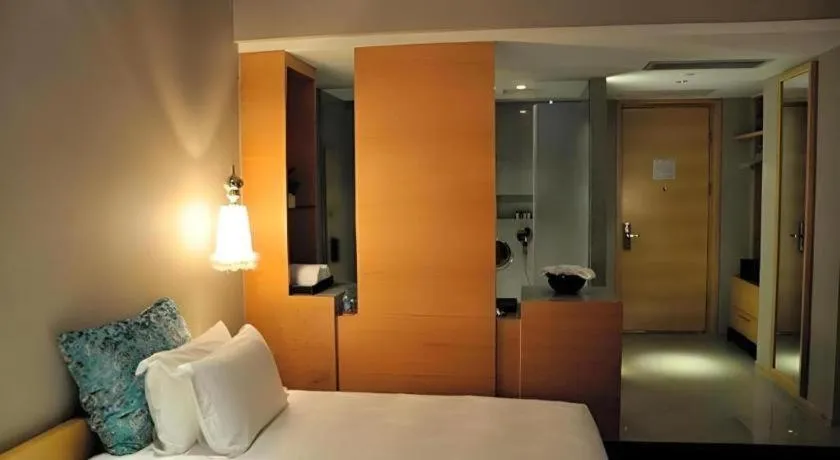 Bed in Guangzhou Carat Hotel