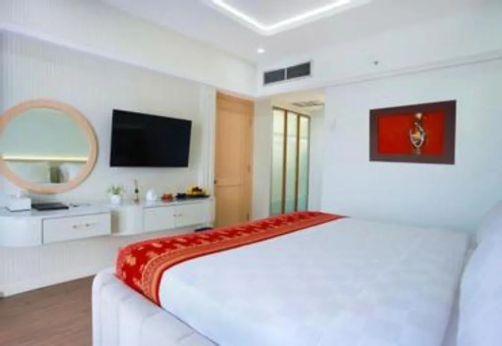 Bed in Hotel Pangeran