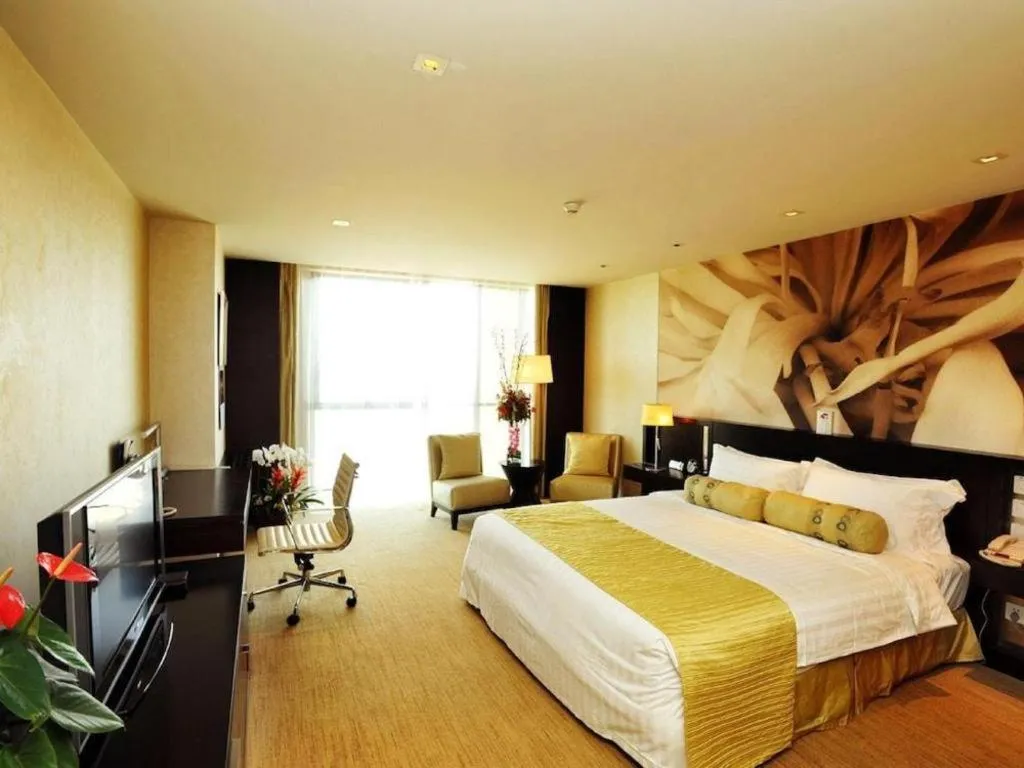 Bed in China National Convention Center Grand Hotel