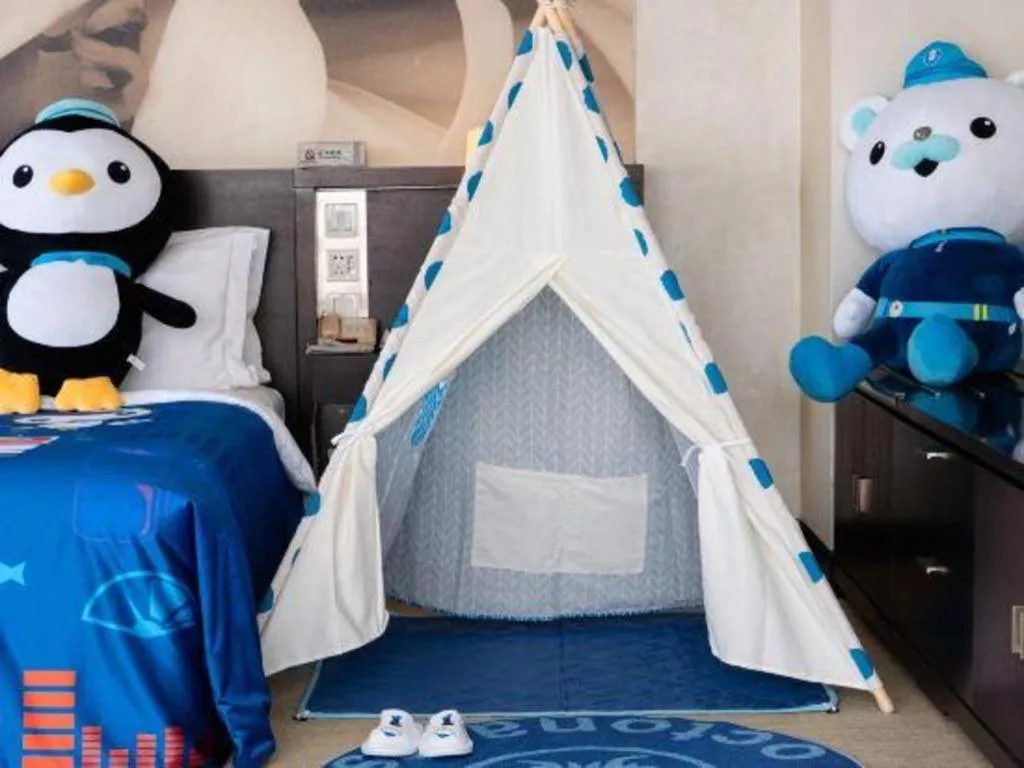 Bed in China National Convention Center Grand Hotel