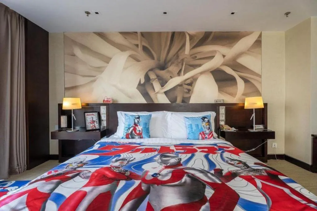 Bed in China National Convention Center Grand Hotel