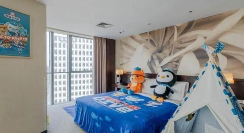 Bed in China National Convention Center Grand Hotel