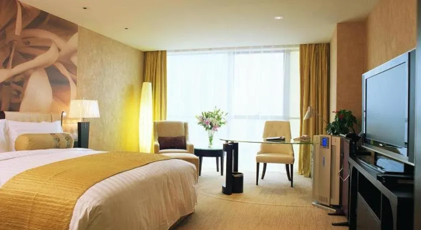 Bed in China National Convention Center Grand Hotel