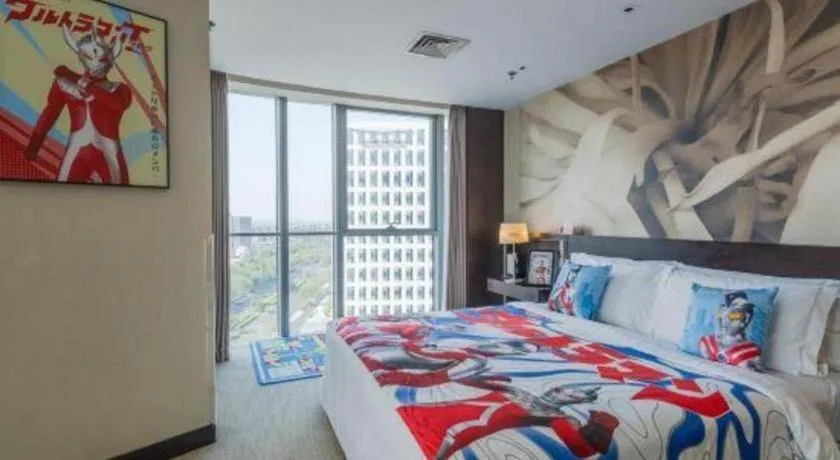 Bed in China National Convention Center Grand Hotel