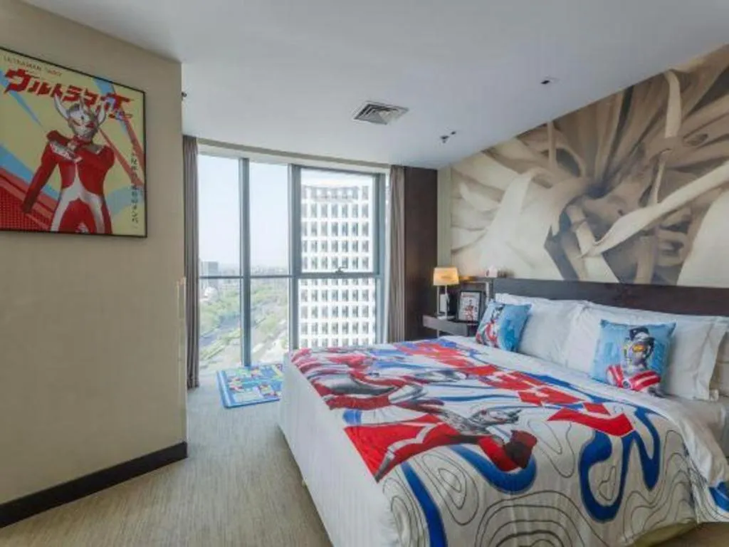 Bed in China National Convention Center Grand Hotel