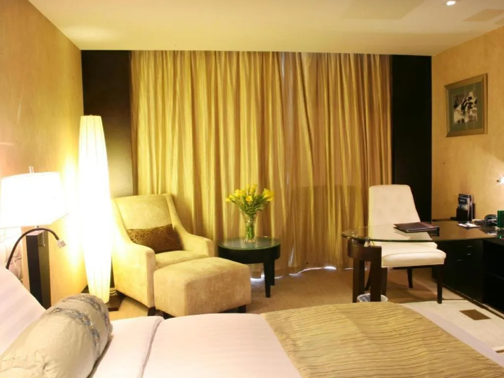 Bed in China National Convention Center Grand Hotel