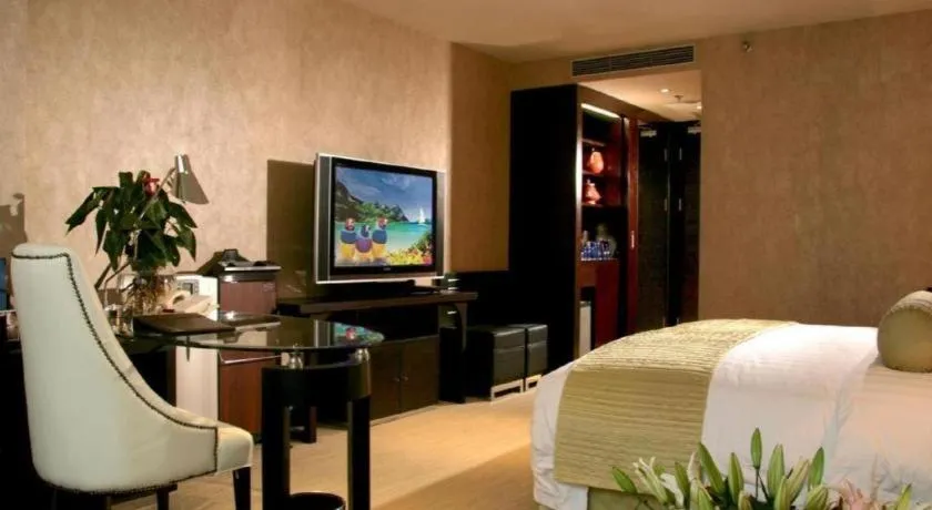 Bed in China National Convention Center Grand Hotel