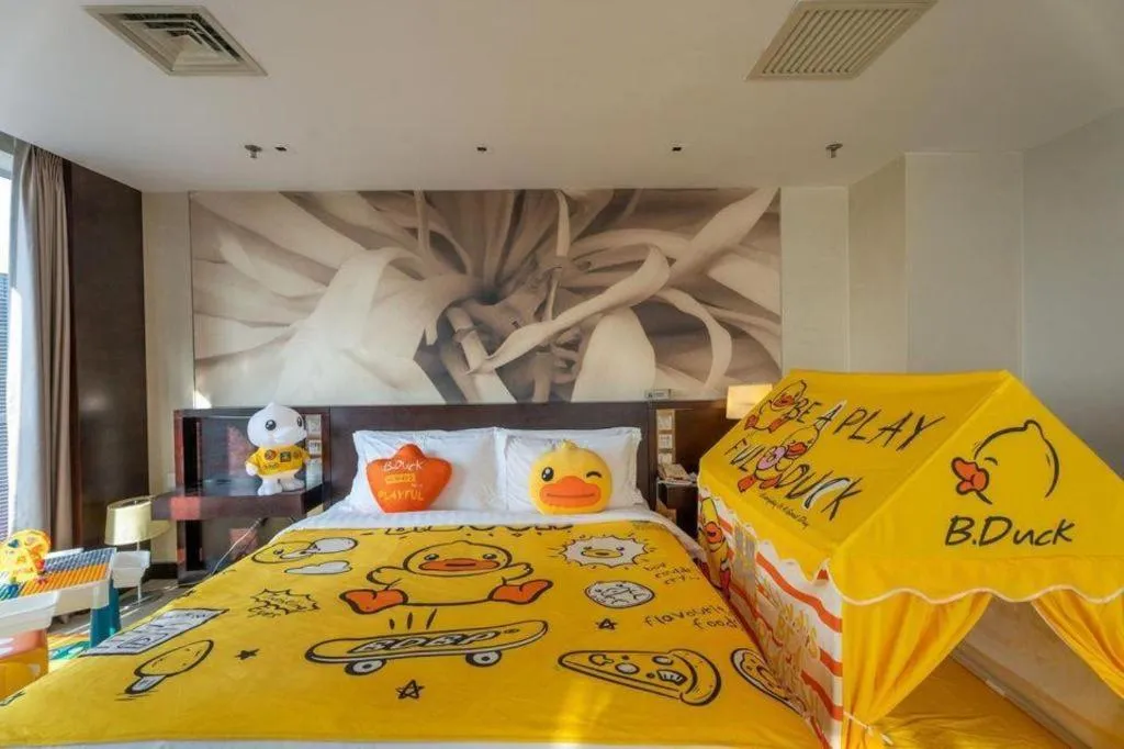 Bed in China National Convention Center Grand Hotel