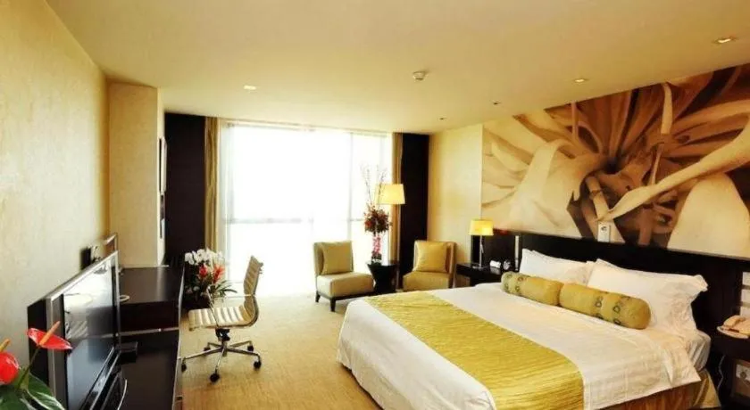 Bed in China National Convention Center Grand Hotel