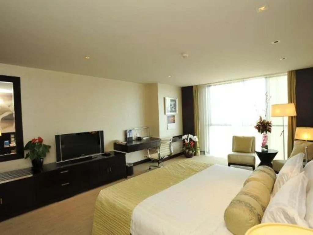 Bed in China National Convention Center Grand Hotel