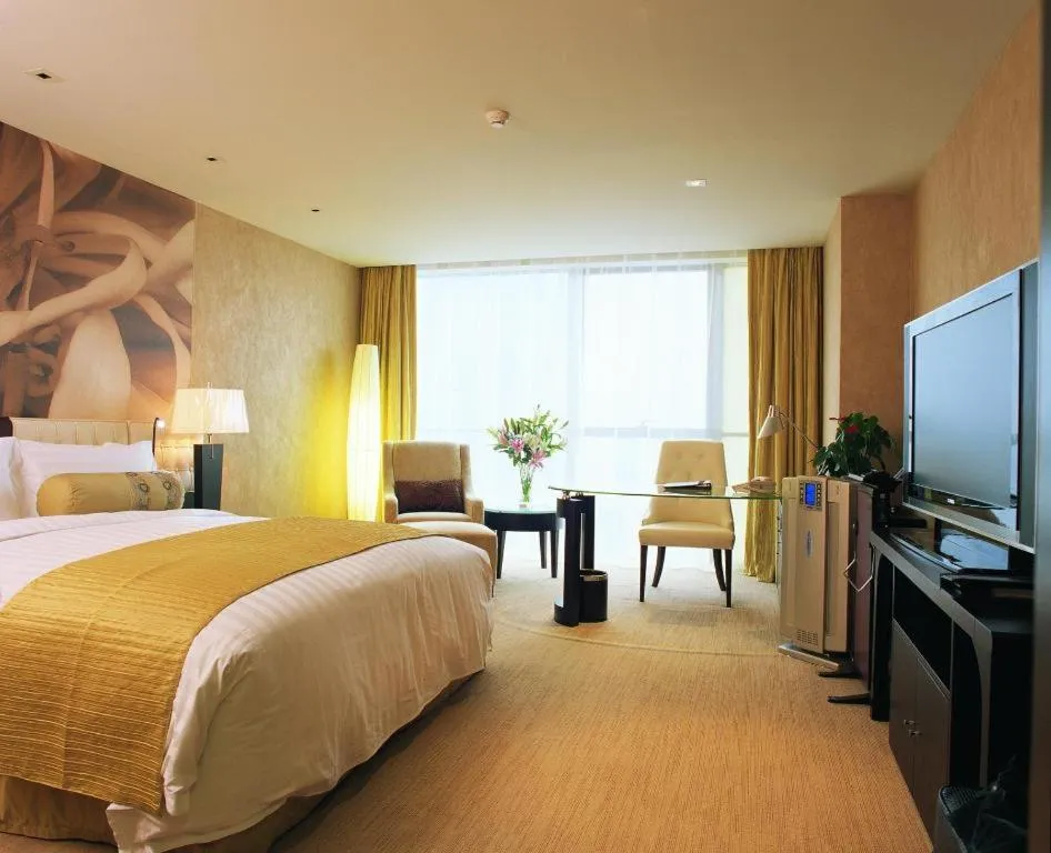 Bed in China National Convention Center Grand Hotel