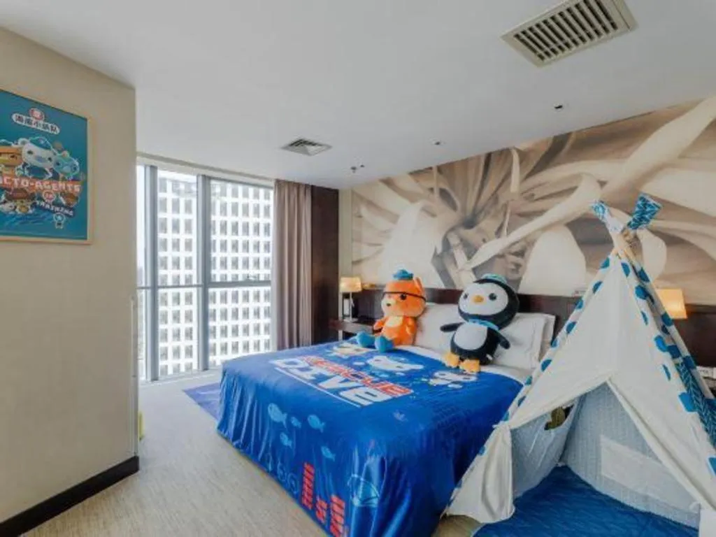 Bed in China National Convention Center Grand Hotel