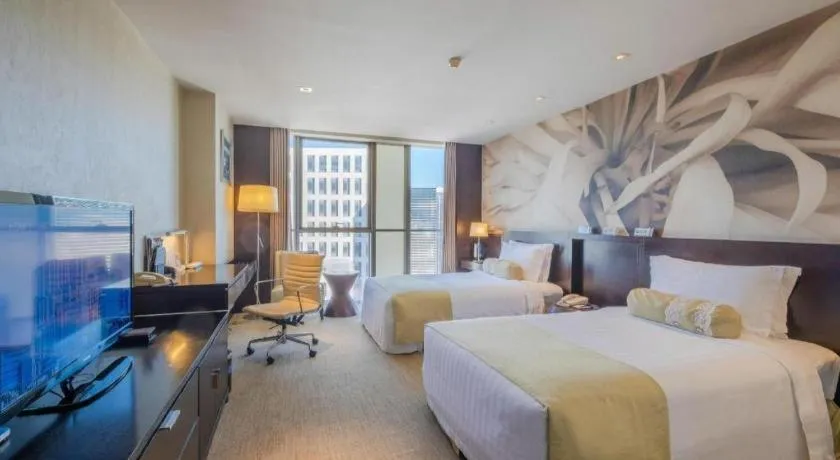 Bed in China National Convention Center Grand Hotel