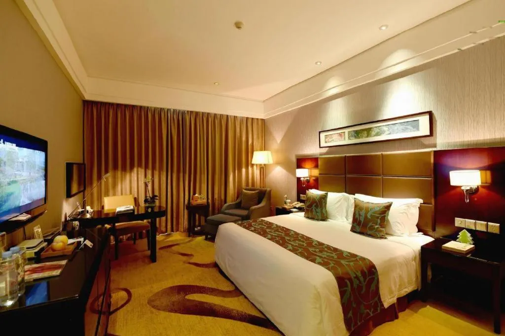 Bed in Kinho Narada Hotel