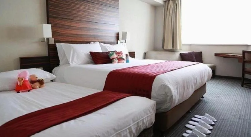Bed in Jinglun Hotel