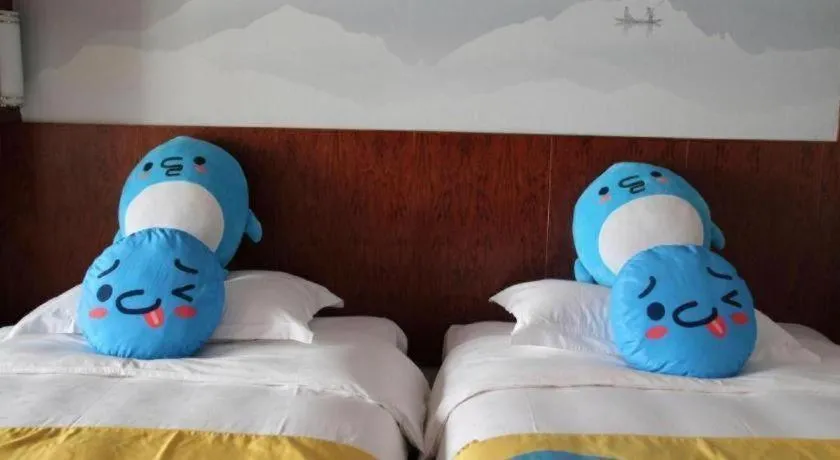 Bed in Expo Garden Hotel