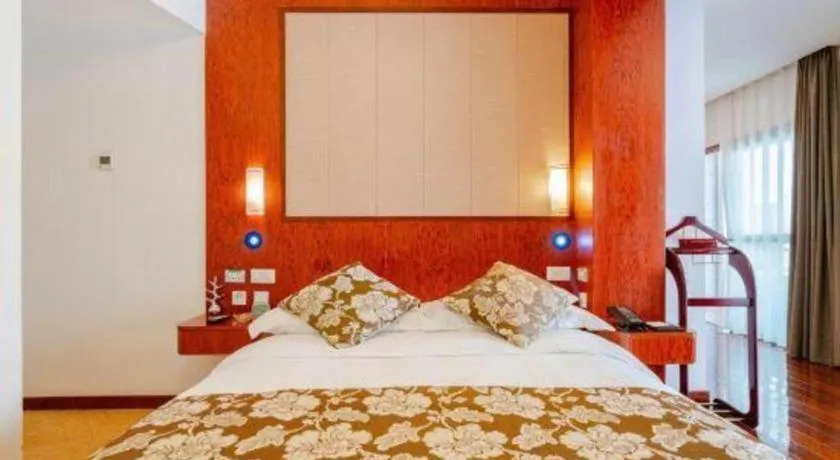 Bed in Expo Garden Hotel