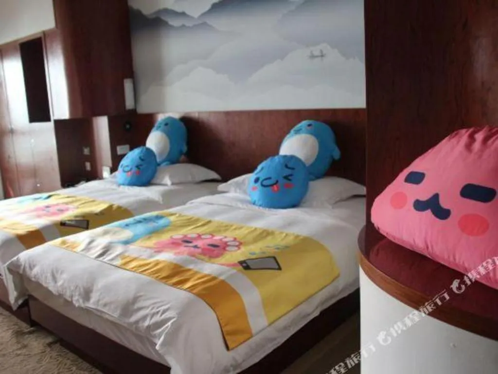 Bed in Expo Garden Hotel