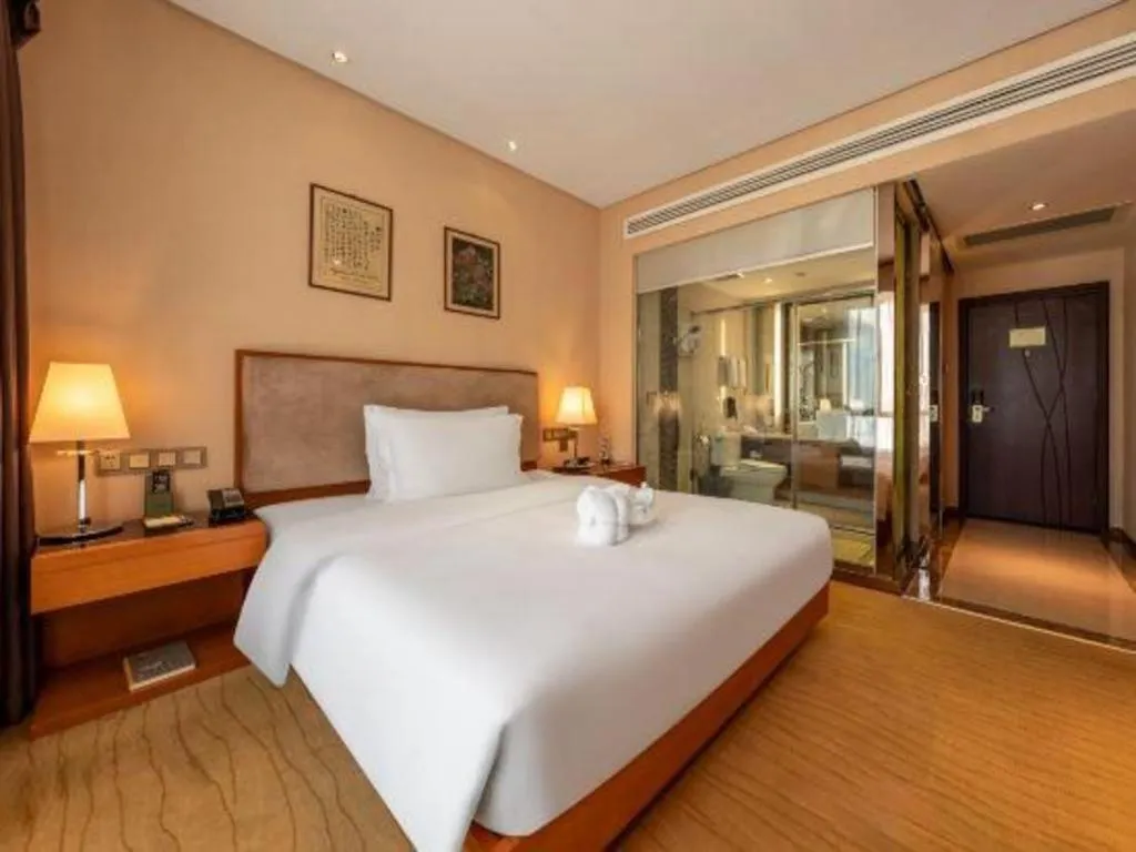 Bed in Expo Garden Hotel