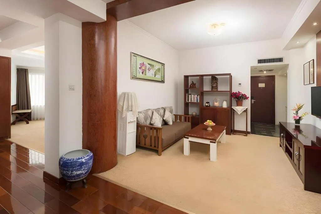 Bed in Expo Garden Hotel