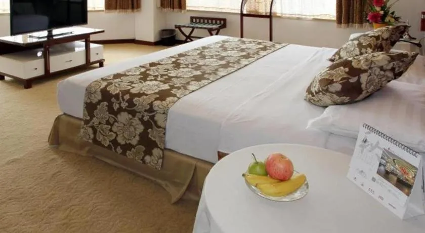 Bed in Expo Garden Hotel