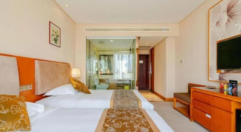 Bed in Expo Garden Hotel