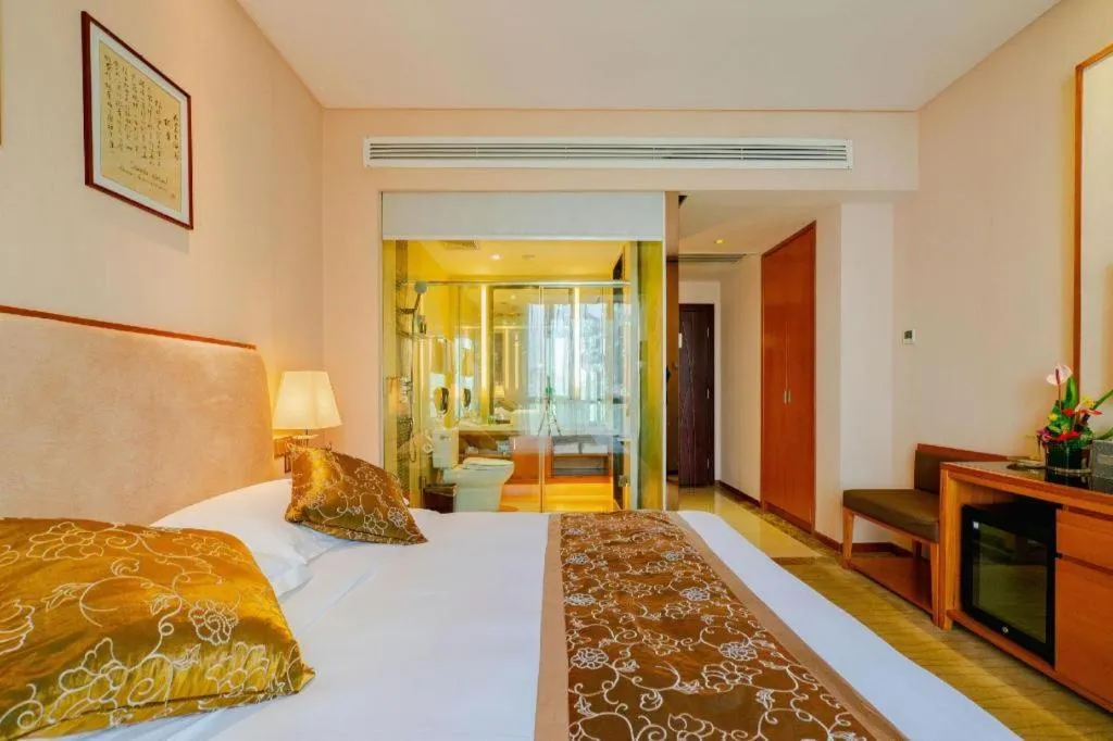 Bed in Expo Garden Hotel