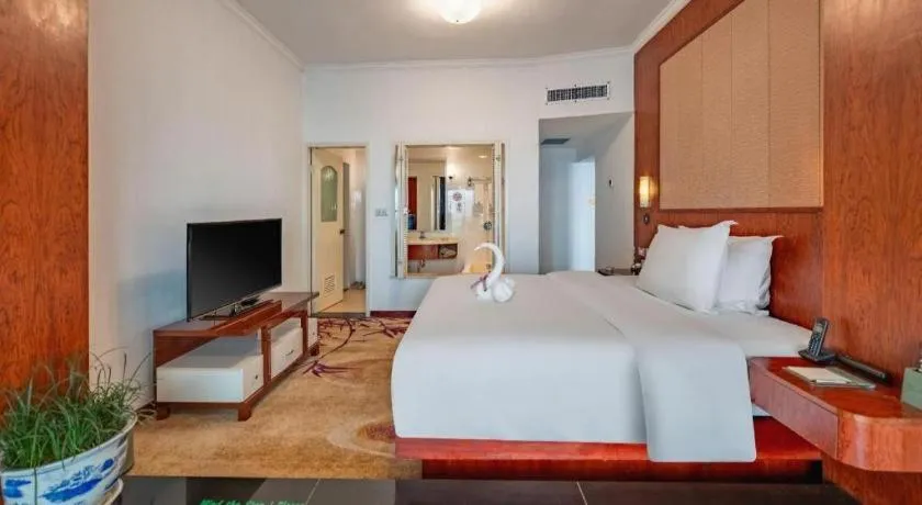 Bed in Expo Garden Hotel