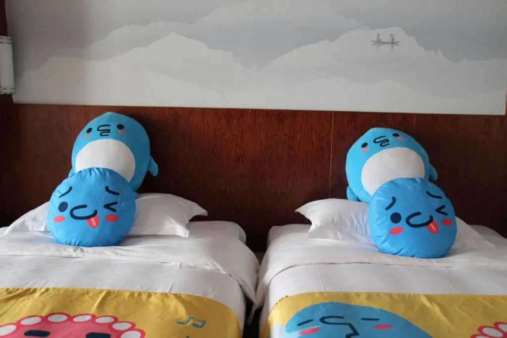 Bed in Expo Garden Hotel