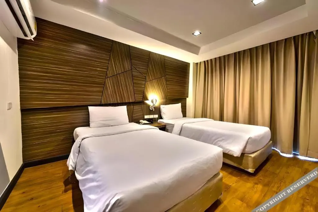 Bed in H2 Hotel