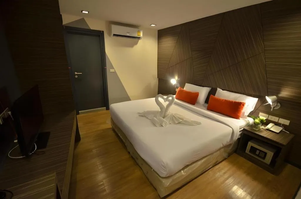 Bed in H2 Hotel